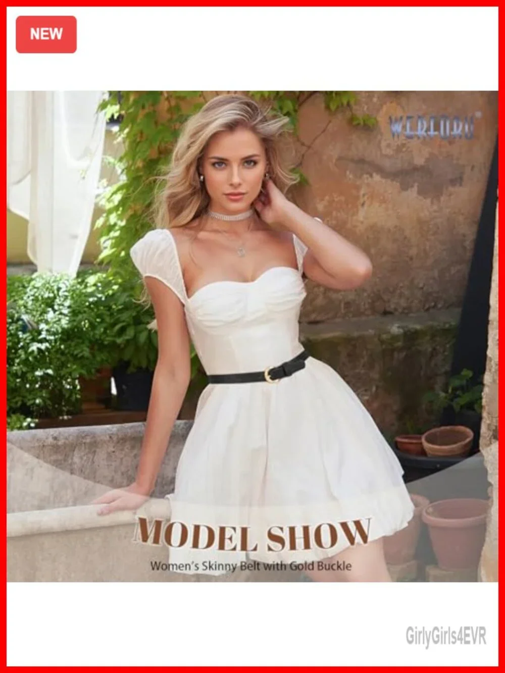 3 Pack Women Skinny Belt Thin Faux Leather Belt with Gold Buckle 0.74 Width